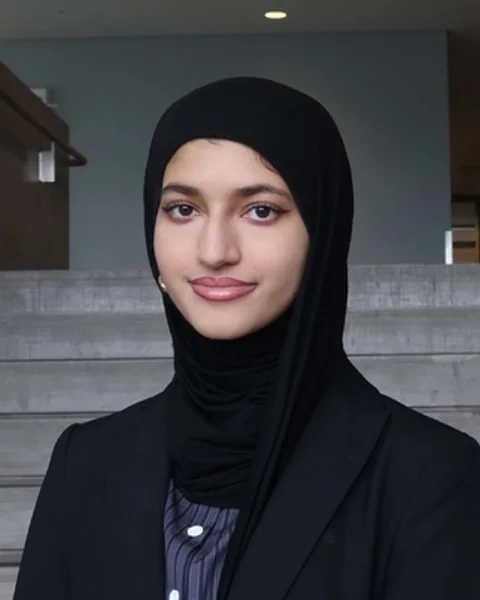 Portrait of Reayah Lakhi.